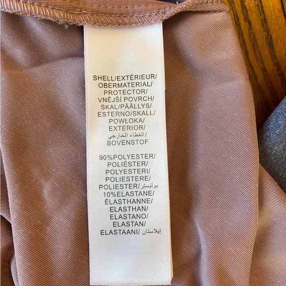 Adrianna Papell Women's Cowl Neck Velvet Gown, Antique Rose - Picture 8 of 8